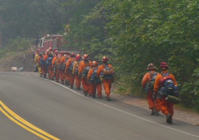 California finally passes bill to allow former inmates to become firefighters as wildfires rage and COVID infects prison laborers