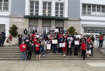 San Francisco Teachers Organized Walk-In to Demand More Safety at Schools