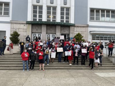 San Francisco Teachers Organized Walk-In to Demand More Safety at Schools