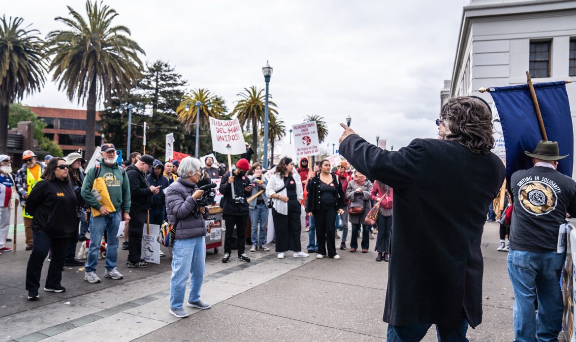 Maritime Workers Hold May Day Celebration, Rally to Support Alcatraz Cruises Workers